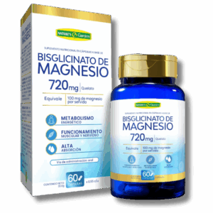 Bisglicinato de Magnesio 60 capsulas